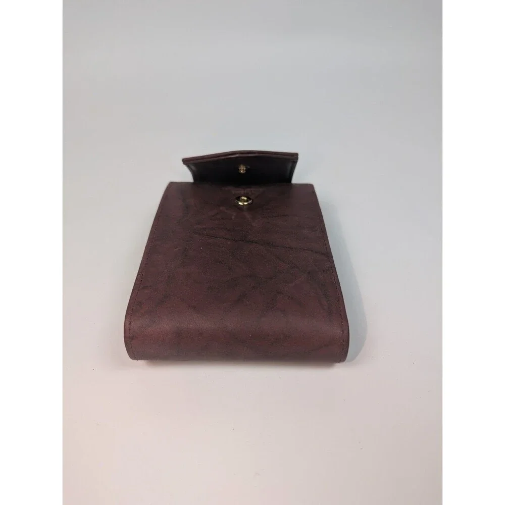 Buxton Genuine Leather Wallet Brown Bifold Organizer Coin Pocket ID Holder NIB